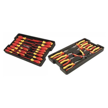Insulated Tool Set,28 Pieces,1000VAC Max