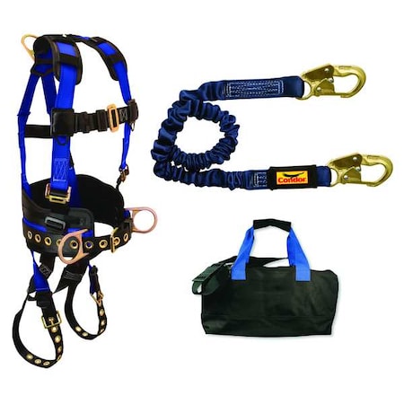 Fall Protection Kit, Size: L/XL