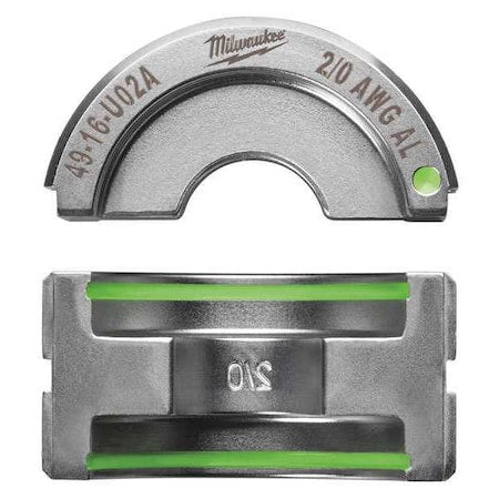 EXACT 2/0  Aluminum 12T U-Style Die