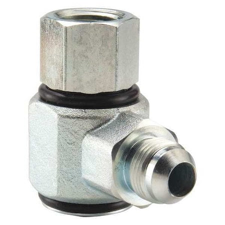 Hydraulic Swivel Fitting,90 deg. Elbow