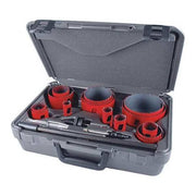 Hole Saw Kit,Saw Sizes 3/4" to 4-1/2"