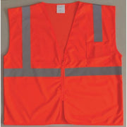 U-Block Vest, Class2 Orange/Red, XL