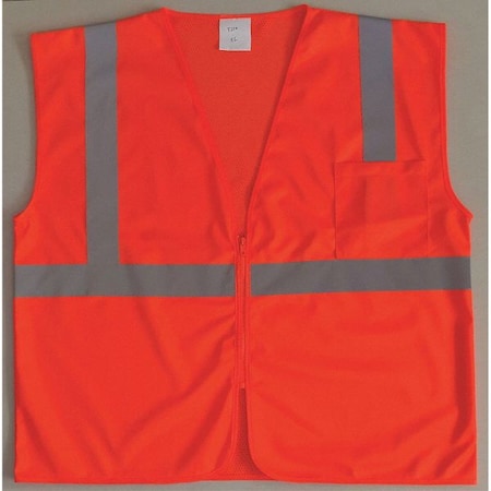U-Block Vest, Class2 Orange/Red, 5XL