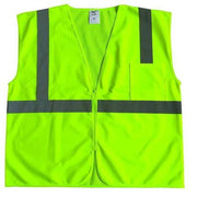 U-Block Vest, Class2 Yellow/Grn, 2XL