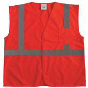 U-Block Vest, Class2 Orange/Red, L/XL