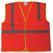 U-Block Vest, Class1 Orange/Red, 4XL/5XL