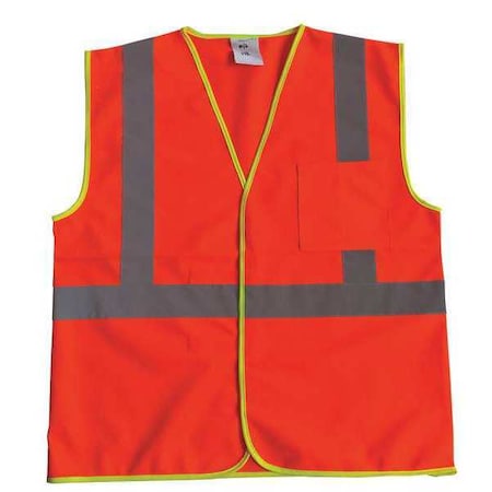 U-Block Vest, Class1 Orange/Red, 2XL/3XL