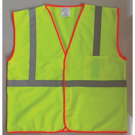 U-Block Vest, Class1 Yellow/Grn, S/M