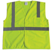U-Block Vest, Class2 Yellow/Grn, 4XL/5XL