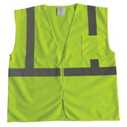 U-Block Vest, Class2 Yellow/Grn, 2XL