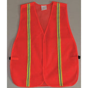Back Stp Vest, Unrated Orange/Red, Univ