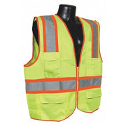 High Visibility Vest,Yellow/Green,L