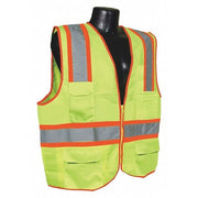 High Visibility Vest,Yellow/Green,2XL