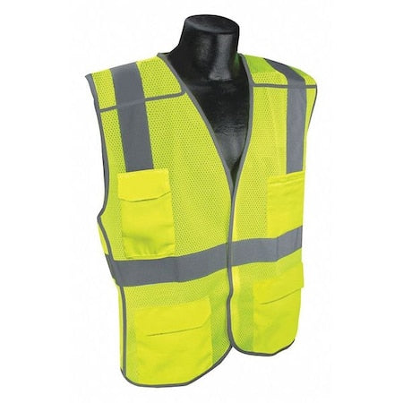 Breakaway Vest,Yellow/Green,S/M