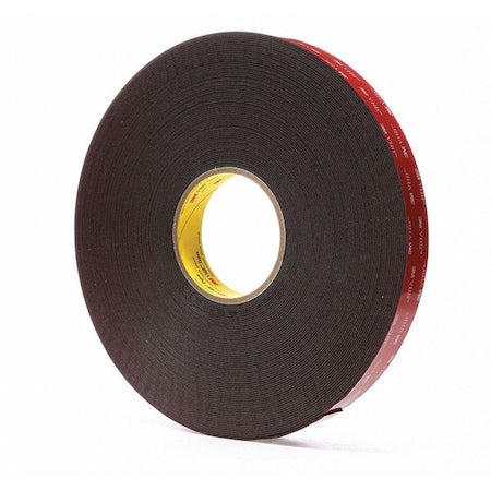 Double-Sided Foam Tape, 1 in W, 36 yd L, 1/16 in, Acrylic Foam, Double-Sided, 9 PK