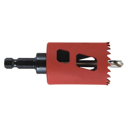 Hole Saw,Diameter:1.5",Bi-Metal