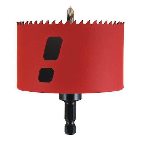 Hole Saw,Diameter:4",Bi-Metal