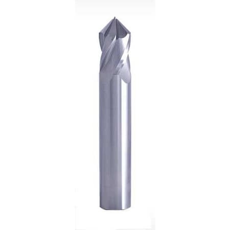 Chamfer Mill,1/4" Cutter dia.,Unfinishe