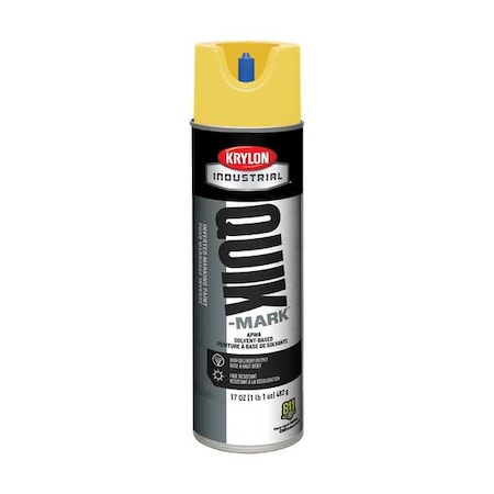 Inverted Marking Paint, 20 oz., High Visibility Yellow, Solvent -Based