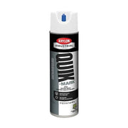 Inverted Marking Paint, 17 oz., Utility White, Solvent -Based