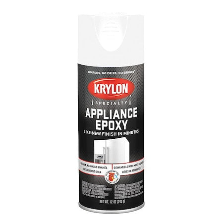 Appliance Epoxy, White, Gloss, Solvent, 12 oz