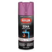 Spray Paint, Safety Purple, Gloss, Solvent, 12 oz