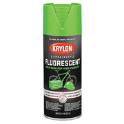 Spray Paint, Flourescent Green, Gloss, Solvent, 11 oz
