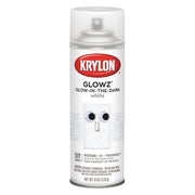Spray Paint, White, Gloss, Solvent, 6 oz