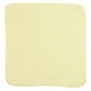 Microfiber Cloth Wipe 12" x 12", Yellow, 24PK