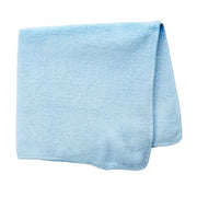 Microfiber Cloth Wipe 16" x 16", Blue, 24PK