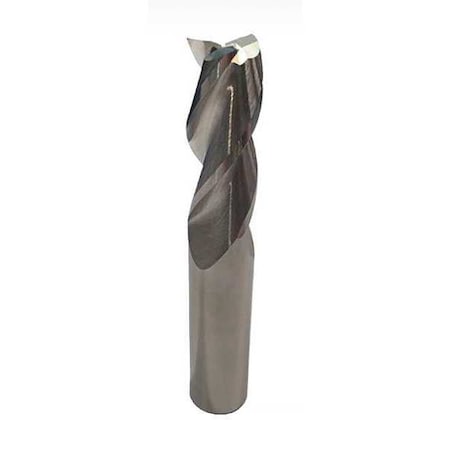 Corner Radius End Mill,Uncoated,4" L