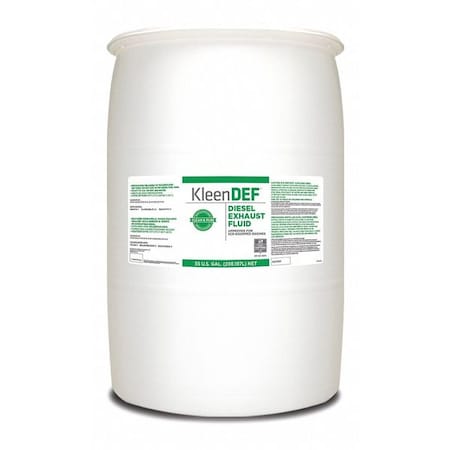 Diesel Exhaust Fluid, Kleen DEF, 55 gal, Drum, API/ISO-22241-1