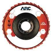 Flap Disc,4-1/2" dia.,Type 27,Coarse