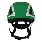 Reflective, Non-Vented, Hard Hat, X5000, ABS, 6 Point Ratchet, Type 1, Class E, Green