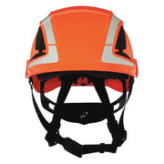 Reflective, Non-Vented, Hard Hat, X5000, ABS, 6 Point Ratchet, Type 1, Class E, Orange
