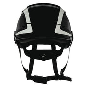 Reflective, Non-Vented, Hard Hat, X5000, ABS, 6 Point Ratchet, Type 1, Class E, Black