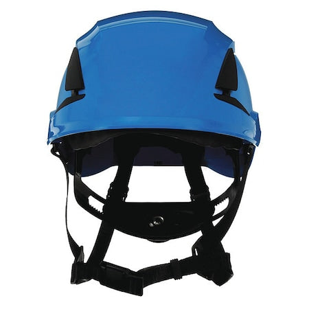 Non-Vented Hard Hat, X5000, ABS, 6 Point Ratchet, Type 1, Class E, Blue