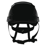 Non-Vented Hard Hat, X5000, ABS, 6 Point Ratchet, Type 1, Class E, Black