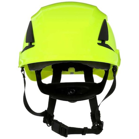 Non-Vented Hard Hat, X5000, ABS, 6 Point Ratchet, Type 1, Class E, Hi-Vis Green