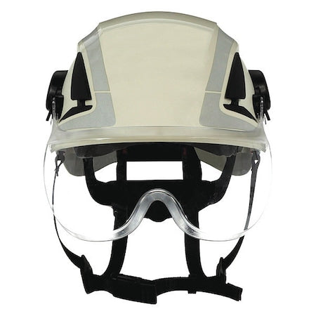 Short Visor, Clear Visor, 7" Height, Anti-Fog, Scratch-Resistant Lens