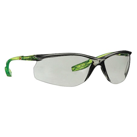 CCS, Safety Glasses, Scotchgard Anti-Fog & Anti-Scratch, Indoor/Outdoor Lens, Green Frame