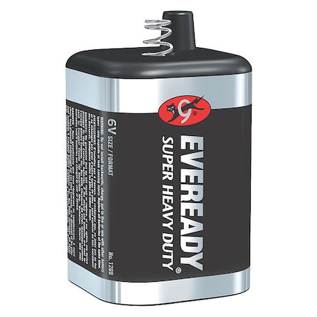 Lantern Battery,6VDC,4.53" H,2.56" W