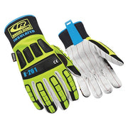 Impact Resistant Gloves,Green,3XL,PR