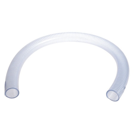 Food Hose,3" ID x 50 ft.,Clear