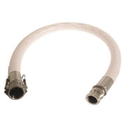 Food Grade Hose,2" ID x 10 ft.,Clear