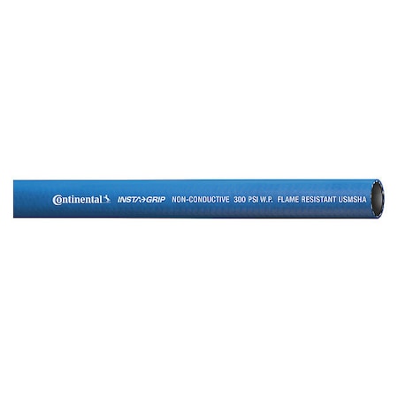 Air Hose,1/4" ID x 100 ft.,Blue