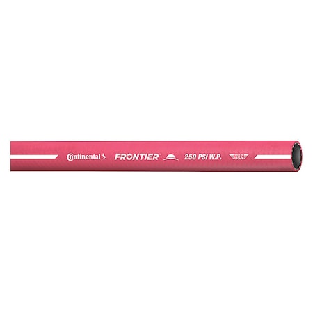 Air Hose,1/2" ID x 50 ft.,Red