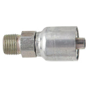 Crimp Fitting,1/4" I.D.,3/4",M,NPTF