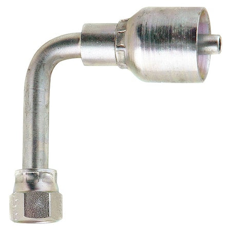 Crimp Fitting,90 deg.,1" ID,1-5/16",FJIC