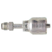 Crimp Fitting,45 deg.,5/8" ID,3/8",F